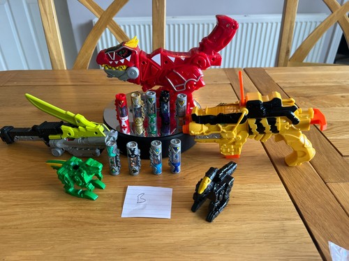 Bundle power rangers dino - dx,